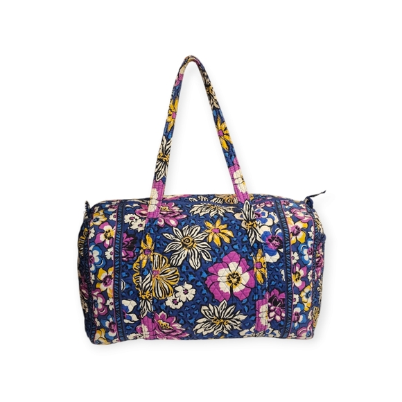 Vera Bradley Women's Large Duffel Heather Duffel Bag - Picture 5 of 14